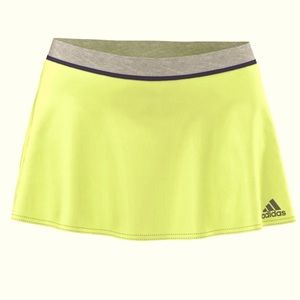 Adidas Adizero Skirt / Skort Size Medium Frozen Yellow